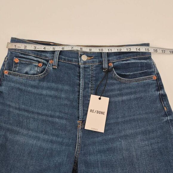 RE/DONE 70s Ultra High Rise Wide Leg Jeans Size 29 - Picture 7 of 11